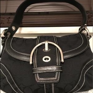 Coach Hobo Black Handbag